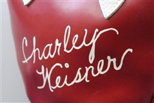 Classic Charley Weisner Red & White Golf Shag Bag