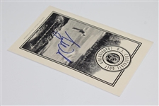 Tiger Woods Signed 1996 US Collegiate Championship at Pasatiempo Program JSA ALOA 