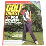 Tiger Woods Signed 1994 Golf Digest V for Power Magazine Cover Reprint (1995) JSA ALOA