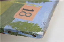 Original Acrylic on Canvas of Harry Vardon Caddy by Luke A Welch, Jr.