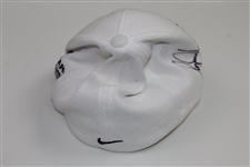 Tiger Woods & others Signed White TW Hat JSA ALOA