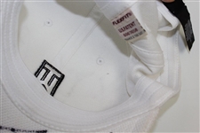 Tiger Woods & others Signed White TW Hat JSA ALOA