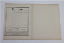 1930 Bobby Jones at St. Andrews Currier & Ives Foldout from Fortune Magazine