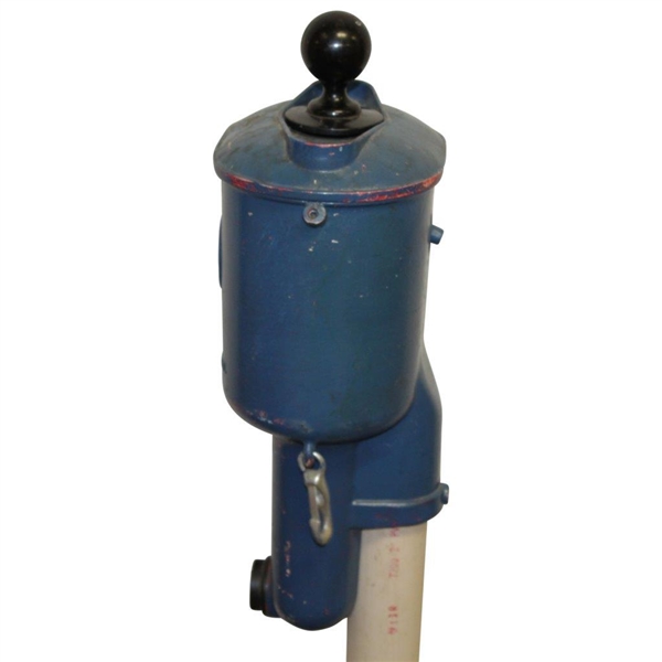 De Luxe Single Par Aide Blue Golf Ball Washer Stand Made by Par Made Products, Co.