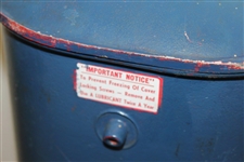 De Luxe Single Par Aide Blue Golf Ball Washer Stand Made by Par Made Products, Co.