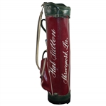 Hal Suttons Personal Shreveport, La. Green & Red Golf Bag from Junior Years