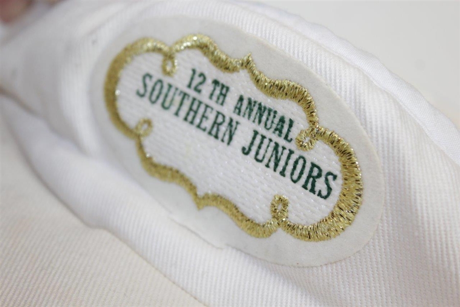 Hal Sutton's 12th Annual Southern Juniors Visor with Northwood Golf Club Cream Wind-Jacket