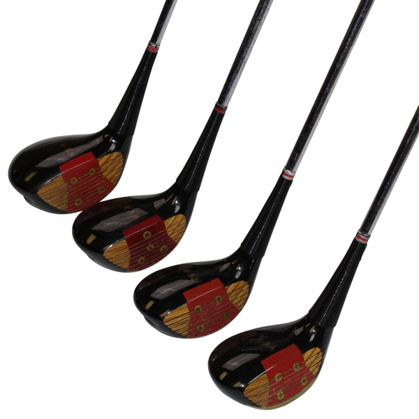 Custom Set of Ben Hogan 1, 3, 5, & 7 Woods with C.C.W. Stamp On Head - Seminole GC Member