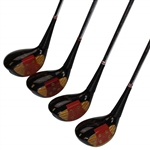 Custom Set of Ben Hogan 1, 3, 5, & 7 Woods with C.C.W. Stamp On Head - Seminole GC Member