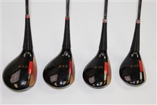 Custom Set of Ben Hogan 1, 3, 5, & 7 Woods with C.C.W. Stamp On Head - Seminole GC Member