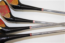 Custom Set of Ben Hogan 1, 3, 5, & 7 Woods with C.C.W. Stamp On Head - Seminole GC Member