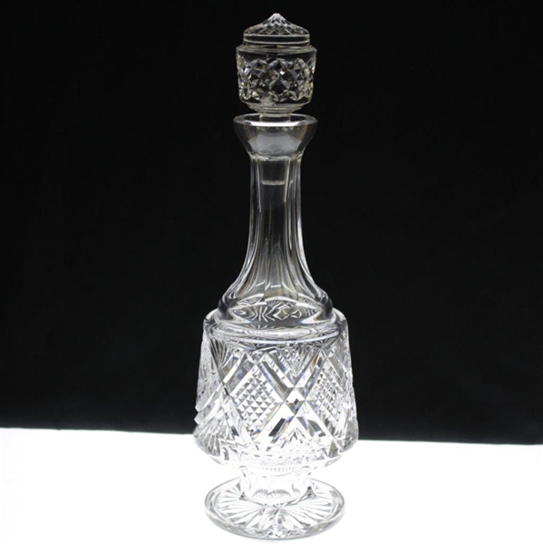 1994 National Pro-Am at Pebble Beach Winners Crystal Decanter