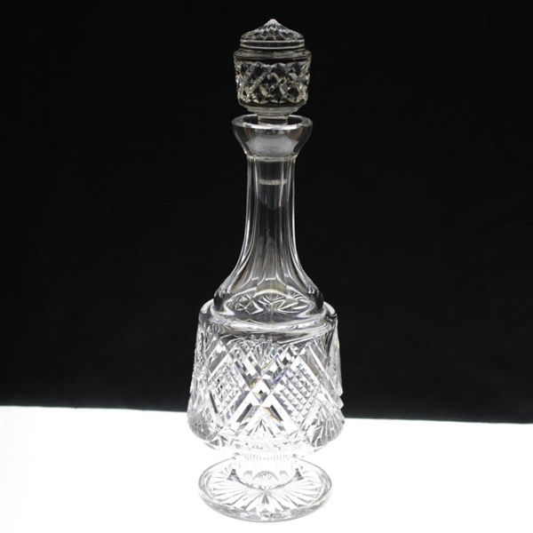 1994 National Pro-Am at Pebble Beach Winners Crystal Decanter