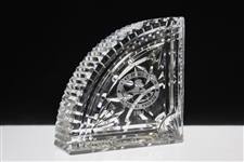 Two (2) 1994 National Pro-Am at Pebble Beach Waterford Crystal Bookends - Winning Team!