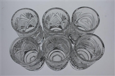 Six (6) 1994 National Pro-Am at Pebble Beach Waterford Crystal Water Glasses - Winning Team!