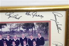 1989 Ryder Cup USA Team Signed Photo with Ray Floyd as Captain - Framed JSA ALOA