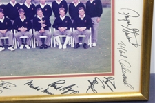 1989 Ryder Cup USA Team Signed Photo with Ray Floyd as Captain - Framed JSA ALOA