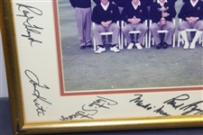 1989 Ryder Cup USA Team Signed Photo with Ray Floyd as Captain - Framed JSA ALOA