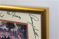 1989 Ryder Cup USA Team Signed Photo with Ray Floyd as Captain - Framed JSA ALOA
