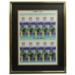 Don Shula Signed Strip of Miami Dolphins Tickets - Framed JSA ALOA