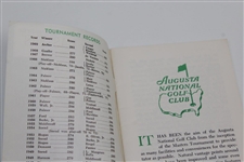 1970 Masters Tournament Spectator Guide - Billy Casper Winner