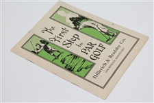 'The First Step to Par Golf' Hillerich & Bradsby Co. Instructional with Bobby Jones & Grand Slam Club