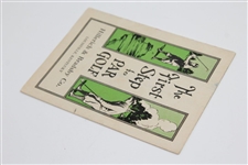 'The First Step to Par Golf' Hillerich & Bradsby Co. Instructional with Bobby Jones & Grand Slam Club