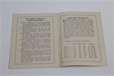 'The First Step to Par Golf' Hillerich & Bradsby Co. Instructional with Bobby Jones & Grand Slam Club