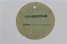 1960 The Spalding Golf Tournament at Moor Park GC Competitor Ticket - Harry Weetman Winner
