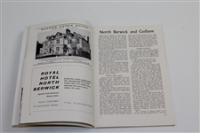 1962 'Scotland For Golf' A Scottish Tourist Board Course Guide by Frank Moran