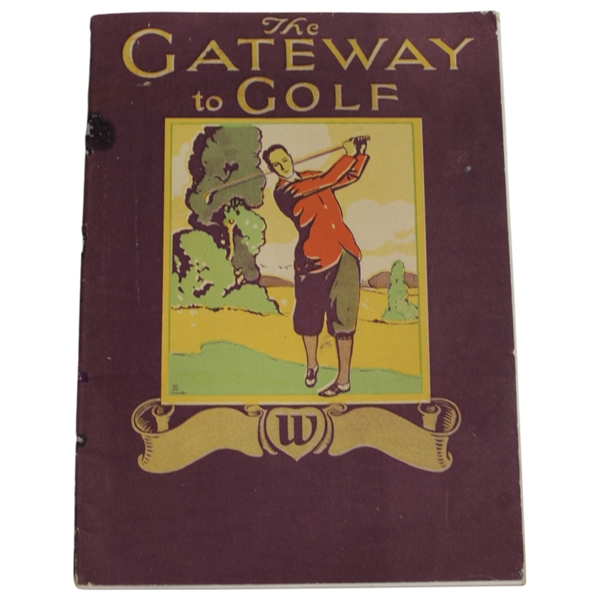 1928 'The Gateway to Golf' Wilson Athletic Equipment Booklet