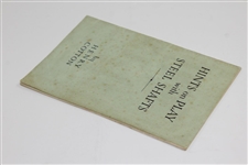 1933 'Hints on Play with Steel Shafts' by Henry Cotton