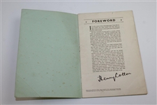 1933 'Hints on Play with Steel Shafts' by Henry Cotton