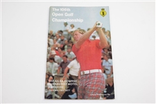 1977 OPEN at Turnberry Program with Course Map & Final Day Ticket #260 - Tom Watson Winner