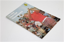 1977 OPEN at Turnberry Program with Course Map & Final Day Ticket #260 - Tom Watson Winner