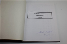 1566-1997 Alastair J. Johnston 'Library of Golf' Signed by Author