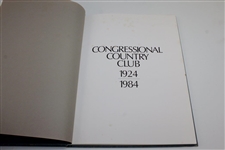 1924-1984 History of Congressional Country Club Book