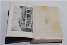 1893 'Golf the Badminton Library' 4th Edition Book by Horace Hutchinson