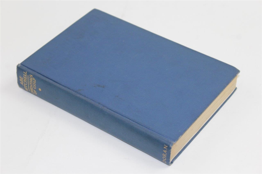 1927 'Abe Mitchell: Essentials of Golf' Book Dedicated to Samuel Ryder