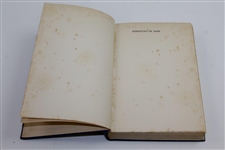 1927 'Abe Mitchell: Essentials of Golf' Book Dedicated to Samuel Ryder