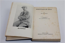 1927 'Abe Mitchell: Essentials of Golf' Book Dedicated to Samuel Ryder