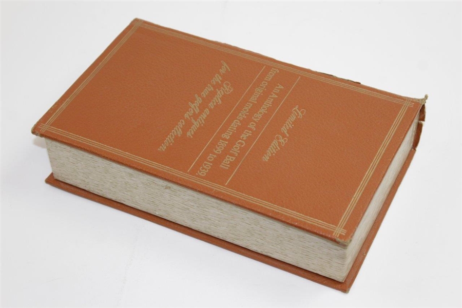 1899-1939 Anthology of the Golf Ball Ltd Ed with 15 Golf Balls in Original Box
