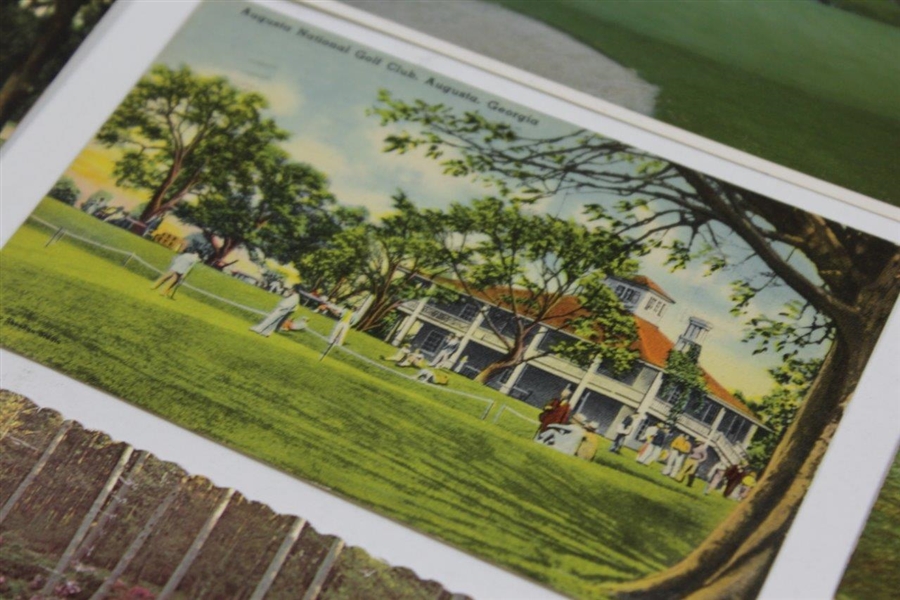 Eleven (11) Augusta National Golf Club & other Augusta Postcards