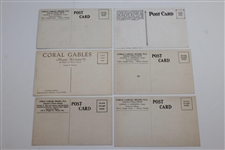 Twenty (20) Antique & Unique Florida Golf Postcards