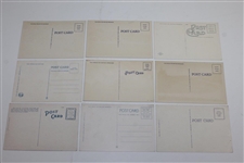 Twenty-Four (24) Antique & Unique North Carolina Golf Postcards
