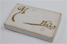 Circa 1900-1920s Three Unused Covered Golf Score Pads