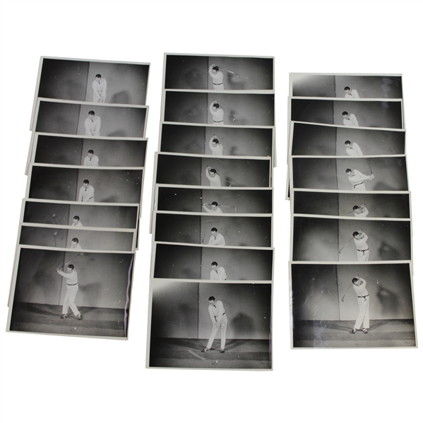 Twenty-Two Circa 1940s Alex Morrison Swing Sequence Photos (Includes one duplicate)