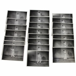 Twenty-Two Circa 1940s Alex Morrison Swing Sequence Photos (Includes one duplicate)