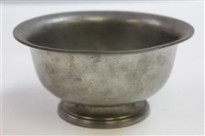 1940 President's Day at Oak Hill Country Club 2nd Division 2nd Net Pewter Bowl