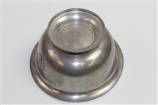 1940 President's Day at Oak Hill Country Club 2nd Division 2nd Net Pewter Bowl
